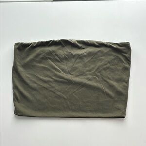 Olive Green Women's Bandeau Tube Top